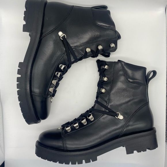 ALL SAINTS  Franka Leather Boots Sz 39 - Picture 5 of 8